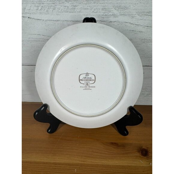 Vintage NORITAKE Palos Verde lunch plate 8 1/4" Japan 9020 Progression China - Picture 4 of 6